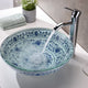 Satui Series Vessel Sink in Décor White