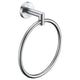 AC-AZ009BN - ANZZI Caster 2 Series Towel Ring in Brushed Nickel