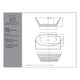 ANZZI Nimbus 5.6 ft. Acrylic Center Drain Freestanding Bathtub