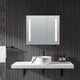 Ether 28 in. x 32 in. Frameless LED Mirror Bathroom Cabinet