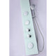 ANZZI Mare Series 60 in. Full Body Shower Panel System with Heavy Rain Shower and Spray Wand in White