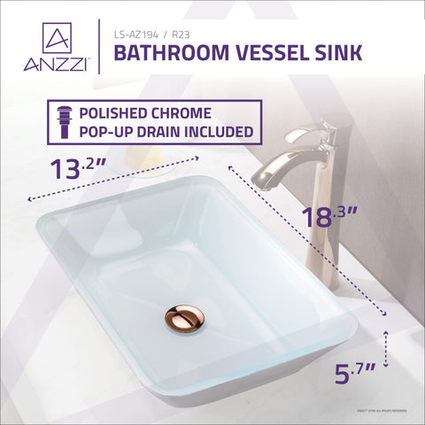 ANZZI Broad Series Vessel Sink