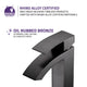 Revere Series Single Hole Single-Handle Low-Arc Bathroom Faucet in Oil Rubbed Bronze