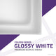 ANZZI Colossi Series 36 in. x 60 in. Single Threshold Shower Base in White