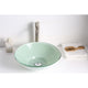 ANZZI Sonata Series Deco-Glass Vessel Sink in Lustrous Light Green