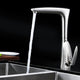 Timbre Series Single-Handle Standard Kitchen Faucet in Brushed Nickel