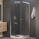 SD-AZ050-01CH - Mare 35 in. x 76 in. Framed Shower Enclosure with TSUNAMI GUARD in Polished Chrome