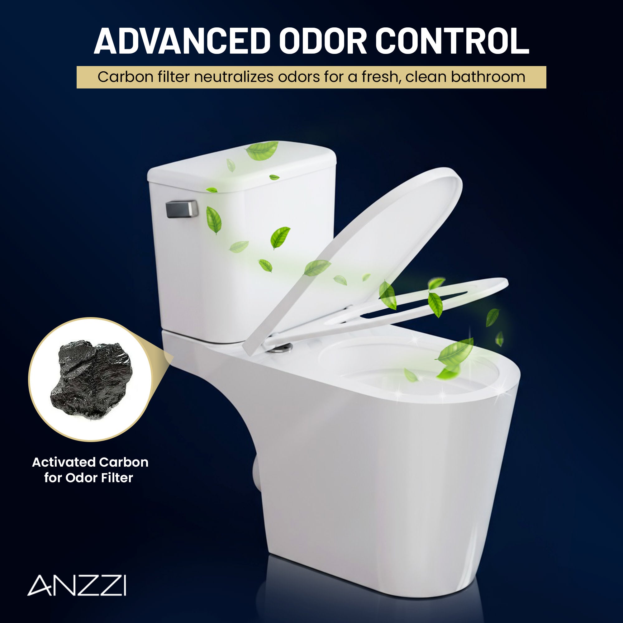 TL-AZ600-PRX - ANZZI ANZZI Nesso 1.6 GPF Upflush Macerating Toilet