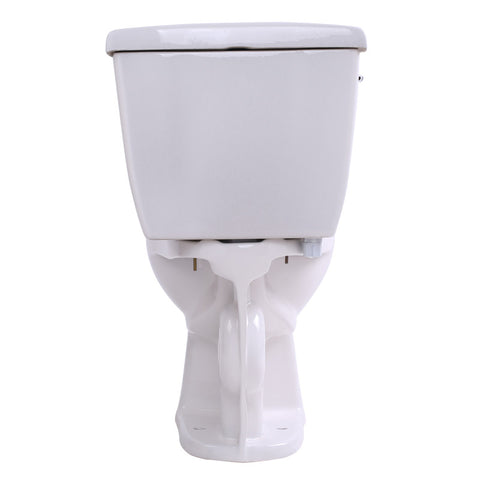 ANZZI Kame 2-piece 1.28 GPF Single Flush Elongated Toilet in White