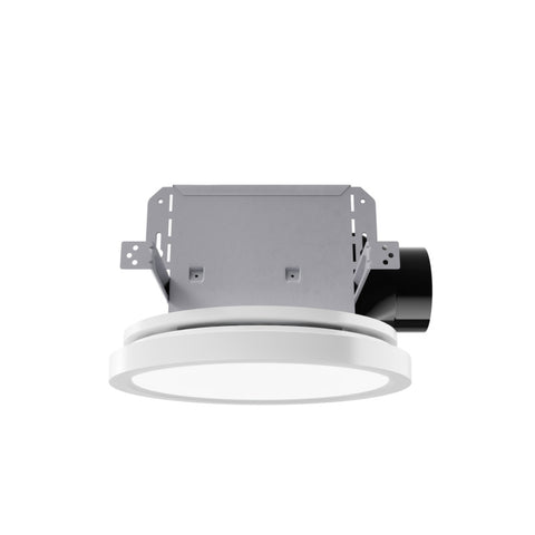 ANZZI 100 CFM 2.0 Sones Bathroom Exhaust Fan with Night Light Ceiling Mount