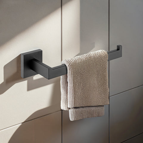 ANZZI Complete 5-Piece Bathroom Hardware Set (Includes Two Towel Bars), RHINO ALLOY Certified Stainless Steel & Zinc, Multiple Finishes