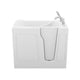 ANZZI Value Series 26 in. x 46 in. Right Drain Quick Fill Walk-in Whirlpool Tub in White