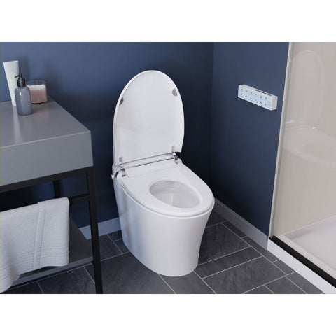 TL-STSF851WH - ANZZI ENVO Aura Smart Toilet Bidet with Remote & Auto Flush