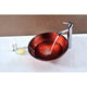 LS-AZ057 - ANZZI Echo Series Deco-Glass Vessel Sink in Lustrous Red