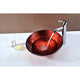 LS-AZ8108 - ANZZI Oau Series Deco-Glass Vessel Sink in Lustrous Red