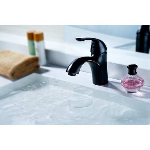 L-AZ011ORB - ANZZI Clavier Series Single Hole Single-Handle Mid-Arc Bathroom Faucet in Oil Rubbed Bronze