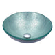 LS-AZ8229 - ANZZI Gardena Series Deco-Glass Vessel Sink in Glacial Silver