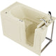 ANZZI Coupe Series 30 in. x 60 in. Right Drain Quick Fill Walk-In Air Tub in Biscuit