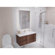 ANZZI 39 in W x 20 in H x 18 in D Bath Vanity with Cultured Marble Vanity Top in White with White Basin & Mirror