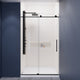 Madam Series 48 in. by 76 in. Frameless Sliding Shower Door with Handle