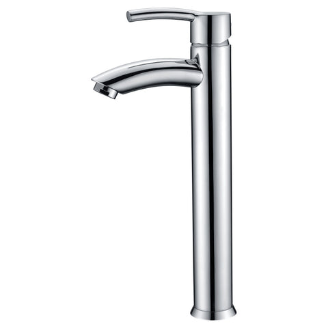 L-AZ079 - ANZZI Quartet Single Hole Single-Handle Bathroom Faucet in Polished Chrome