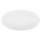 ANZZI Cestino 5.5 ft. Solid Surface Center Drain Freestanding Bathtub in Matte White