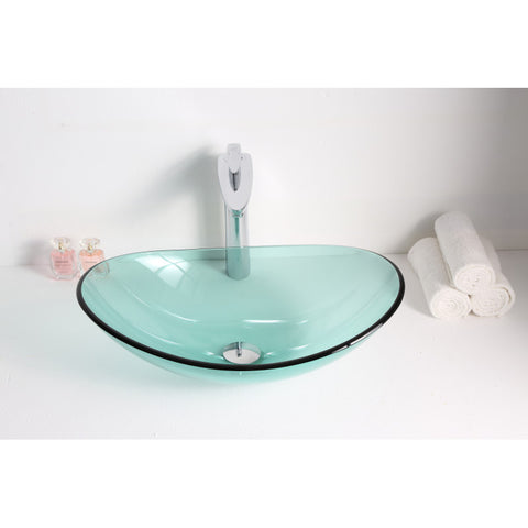 Tale Series Deco-Glass Vessel Sink