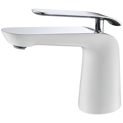 ANZZI Etude Series Single Hole Single-Handle Low-Arc Bathroom Faucet in Polished Chrome