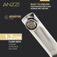 ANZZI 2-Handle 3-Hole 8 in. Widespread Bathroom Faucet With Pop-up Drain in Brushed Nickel