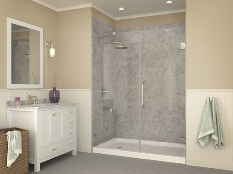ANZZI Tier 36 x 60 in. Single Threshold Shower Base in White