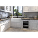 K-AZ227-1A - ANZZI Roine Farmhouse Reversible Apron Front Solid Surface 33 in. Single Basin Kitchen Sink in White