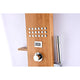 SP-AZ8101 - ANZZI Mansion 60 in. Full Body Shower Panel with Heavy Rain Shower and Spray Wand in Natural Bamboo