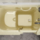 26 in. x 46 in. Right Drain Quick Fill Walk-In Soaking Tub in Biscuit