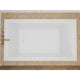 AZ3272VNS - ANZZI Illyrian 6 ft. Acrylic Reversible Drain Rectangular Bathtub in White