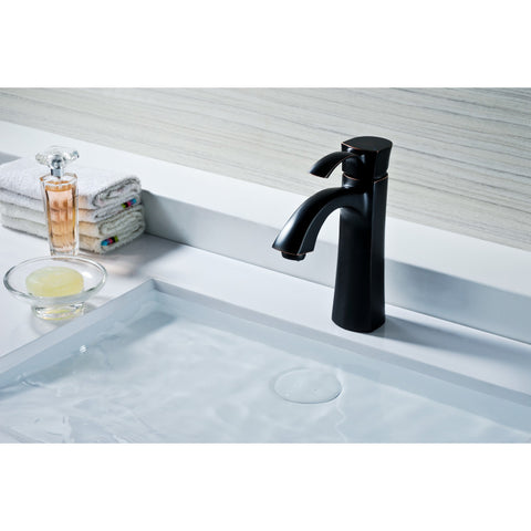 L-AZ013ORB - ANZZI Rhythm Series Single Hole Single-Handle Mid-Arc Bathroom Faucet in Oil Rubbed Bronze