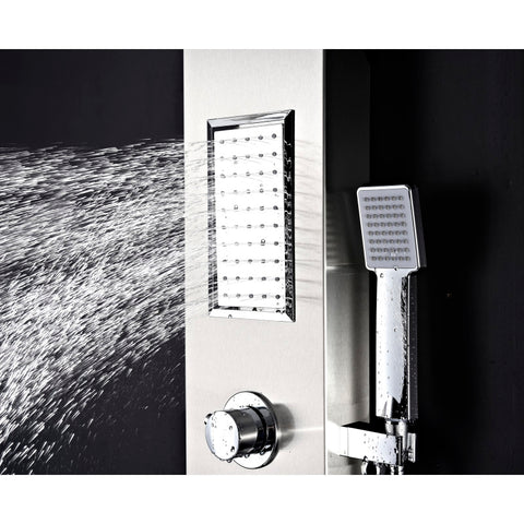 Mesmer 58 in. Full Body Shower Panel with Heavy Rain Shower and Spray Wand