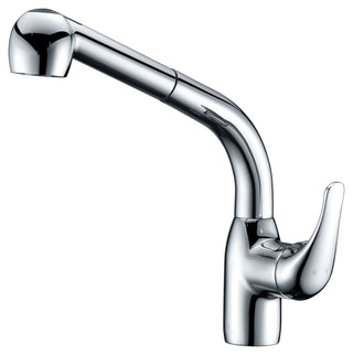 Harbour Single-Handle Pull-Out Sprayer Kitchen Faucet in Polished Chrome