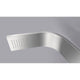 SP-AZ035 - ANZZI Visor 60 in. Full Body Shower Panel with Heavy Rain Shower and Spray Wand in Brushed Steel