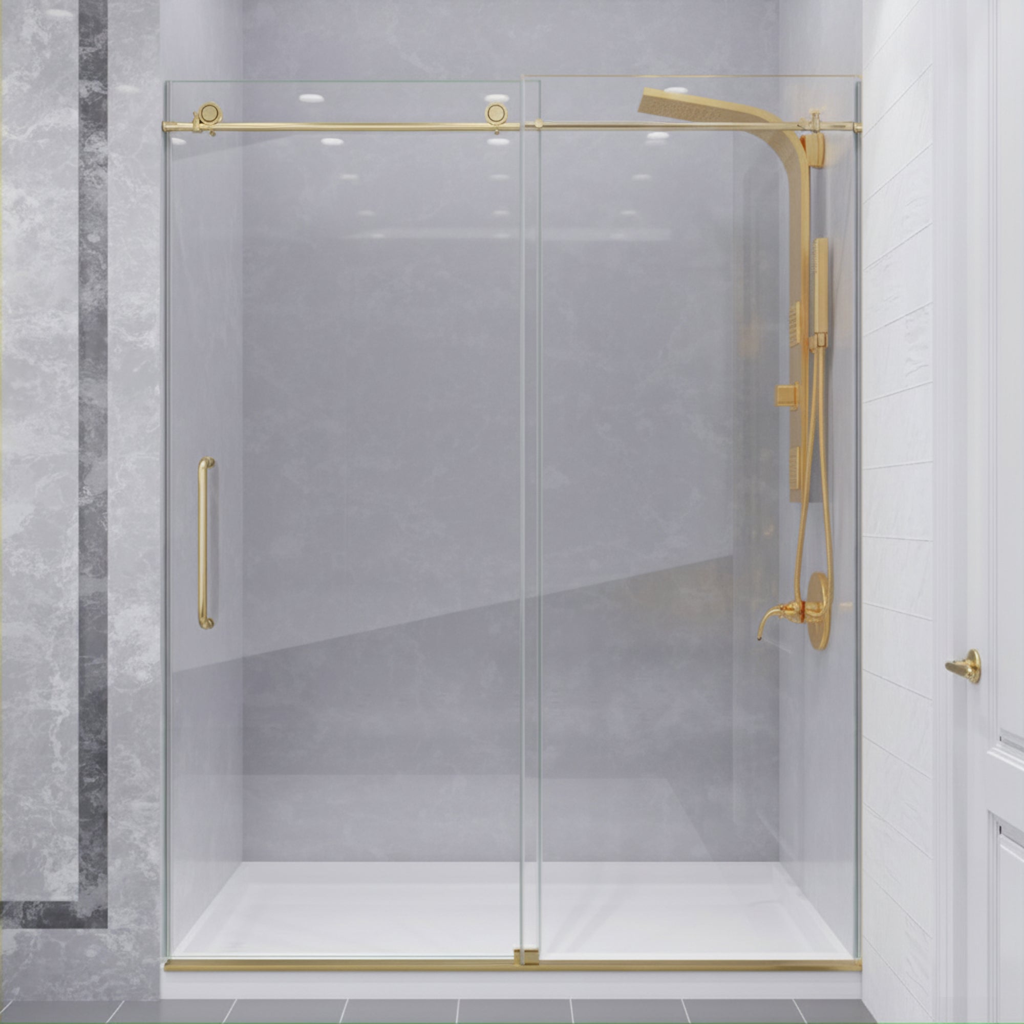 SD-AZ13-02-PRX - ANZZI Madam Series 56 to 60 in. x 76 in