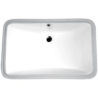 LS-AZ113-R - ANZZI 20.5 in. Ceramic Undermount Sink Basin in White