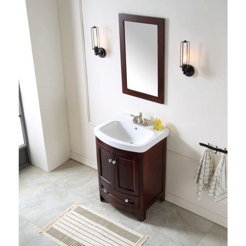 VT-MRCT2024-WN - ANZZI Montresor 24 in. W x 34 in. H Bathroom Vanity Set in Rich Walnut