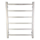 Charles Series 6-Bar Stainless Steel Wall Mounted Electric Towel Warmer Rack in Polished Chrome
