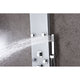 ANZZI Jaguar 60 in. 6-Jetted Full Body Shower Panel with Heavy Rain Shower and Spray Wand in White