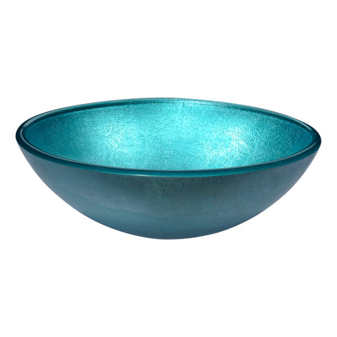 LS-AZ281 - ANZZI Posh Series Deco-Glass Vessel Sink in Coral Blue