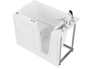 ANZZI Coupe Series 29 in. x 52 in. Quick Fill Walk-In Air Tub in White