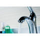 ANZZI Clavier Series Single Hole Single-Handle Mid-Arc Bathroom Faucet