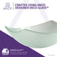 ANZZI Magician Series Deco-Glass Vessel Sink in Lustrous Frosted