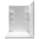 Lex-Class 60 in. x 74 in. Shower Wall Surround and Base