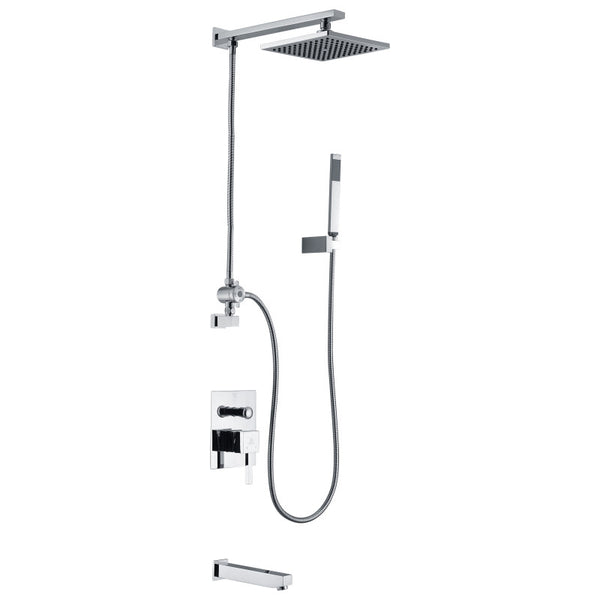 SH-AZ013 - ANZZI Byne 1-Handle 1-Spray Tub and Shower Faucet with