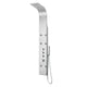 Fontan 64 in. 6-Jetted Full Body Shower Panel with Heavy Rain Shower and Spray Wand